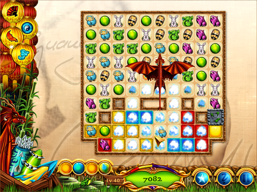 Chinese Dragon - Match 3 (eng) Screen 3
