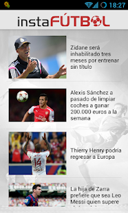 instaFUTBOL Screenshots 1