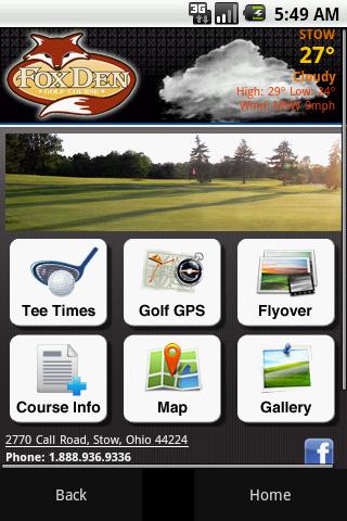 【免費旅遊App】Fox Den Golf Course-APP點子