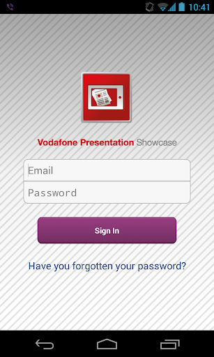 Vodafone Presentation Showcase
