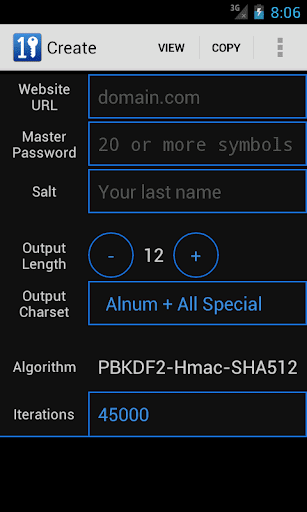 Master Password Manager Helper