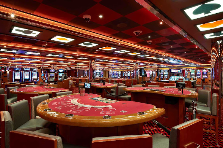 Try your luck on Carnival Breeze in the Casino Bar.