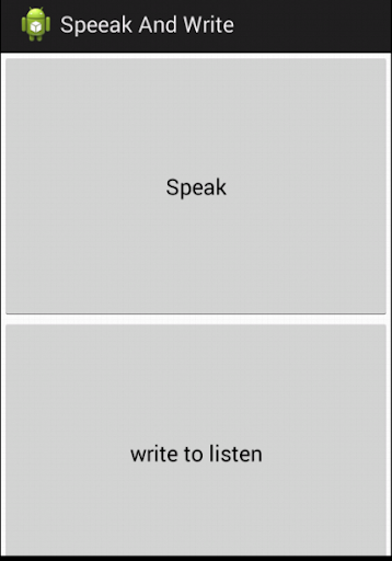 【免費教育App】Speak and Write to listen-APP點子