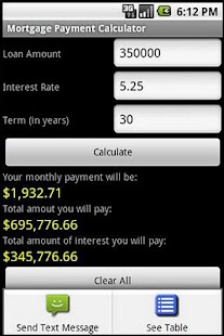 Mortgage Payment Calculator Screenshots 0