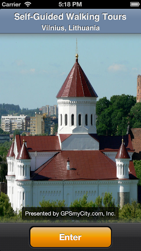 Vilnius Map and Walks