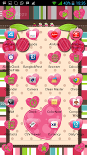 Cutie GO theme by BBFreaks - screenshot thumbnail
