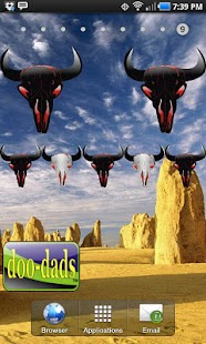 Lastest Bull Skull black doo-dad APK