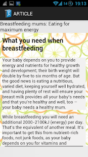 Weight Loss Articles Offline Screenshots 1