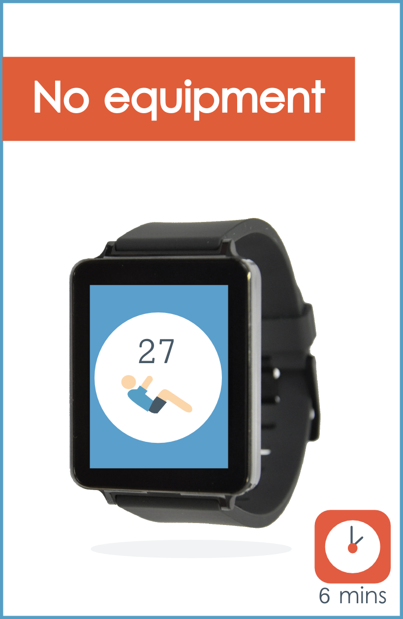 Workout for Android Wear Screen 2