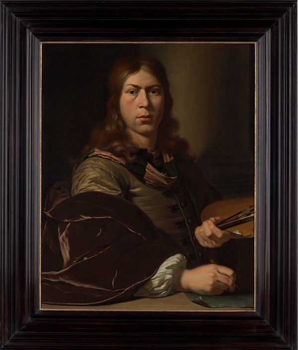 Jan van Mieris, Self Portrait, ca. 1685