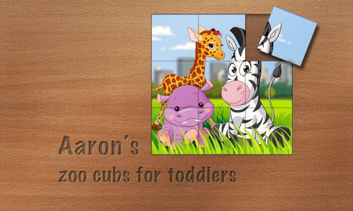 Aaron's Cute Zoo Cubs Puzzles