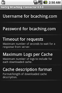   GeOrg BCaching Connector- screenshot thumbnail   