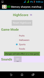 Memory Sharpner, matchup game poster 21