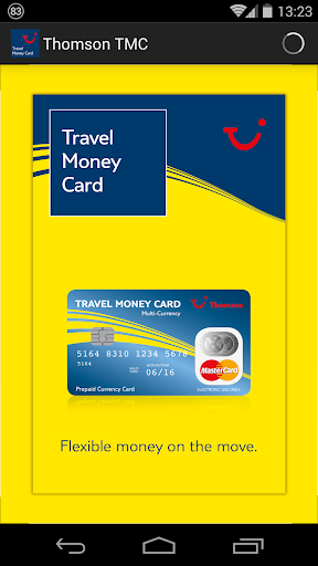 Thomson Travel Money Card