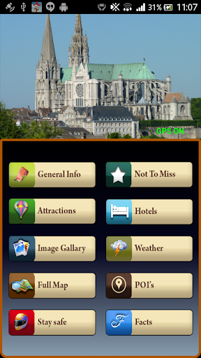 Chartres Offline Map Guide