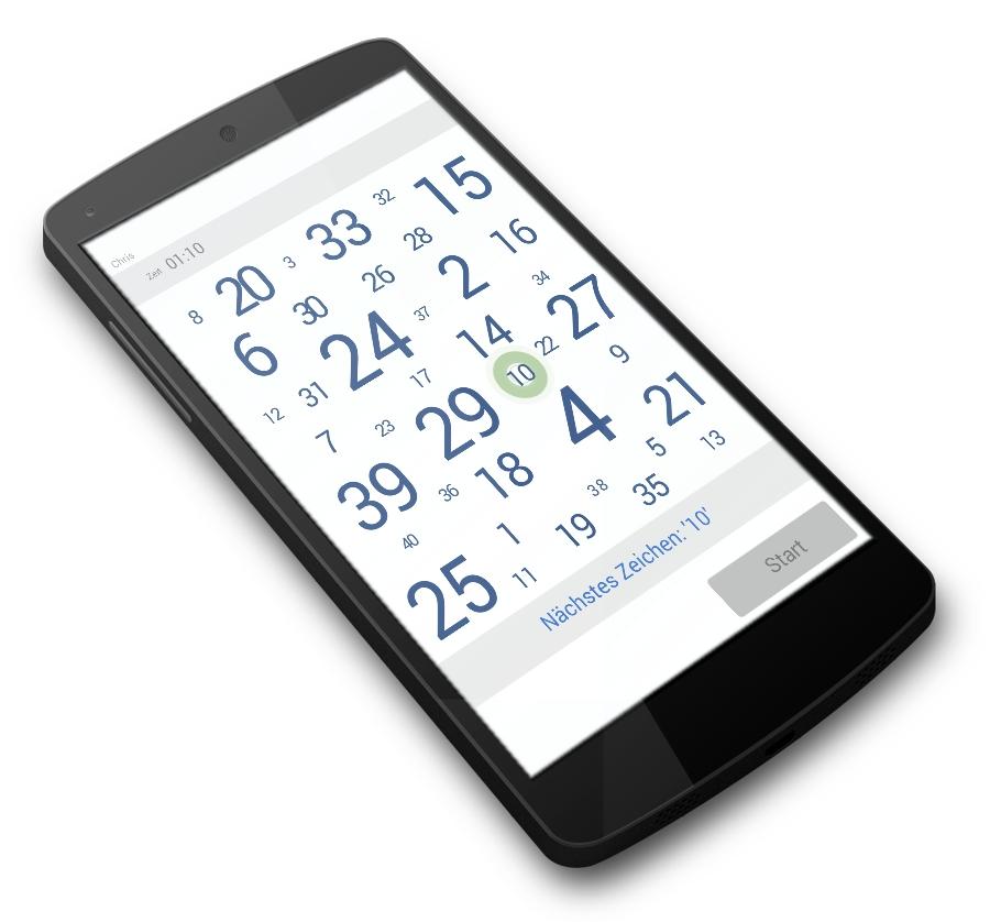 Android application Fast Click screenshort