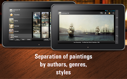 Landscape painting HD Screenshots 4
