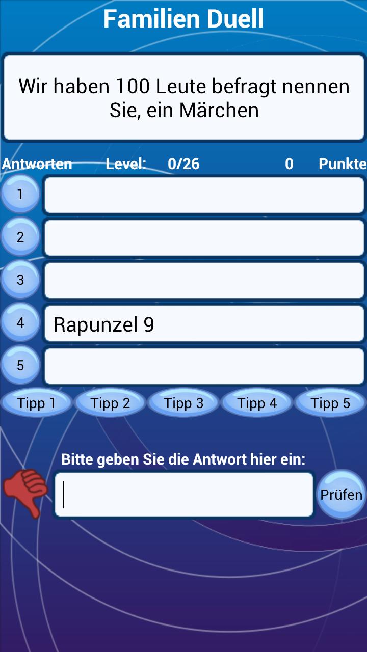 Familien Quiz Duell Screen 2