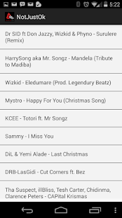 Unofficial NotJustOk Music Screenshots 1