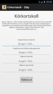 Download Körkortskoll - Släp APK for Android