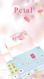 Petal Theme_Emoji Keyboard poster 3