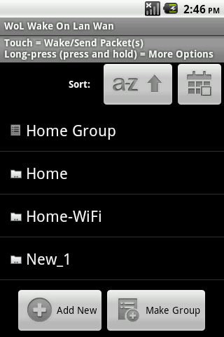 Wol Wake on Lan Wan Android