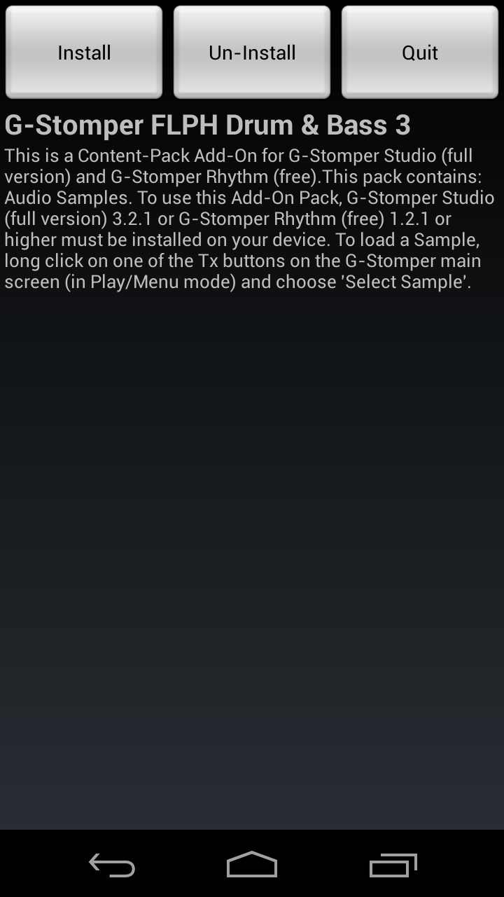 G-Stomper FLPH Drum &amp; Bass 3 Screen 1