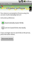 Google Chrome to Phone