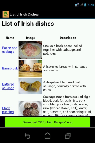 List of Irish dishes