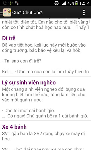 Cười chút chơi