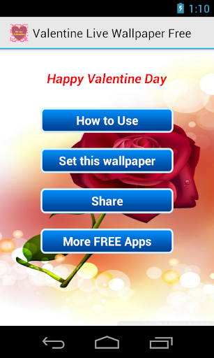 Valentine Live Wallpaper Free