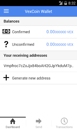 VexCoin Wallet