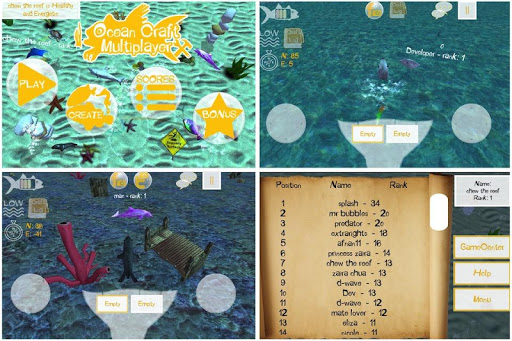 【免費角色扮演App】Ocean Craft Multiplayer Free-APP點子