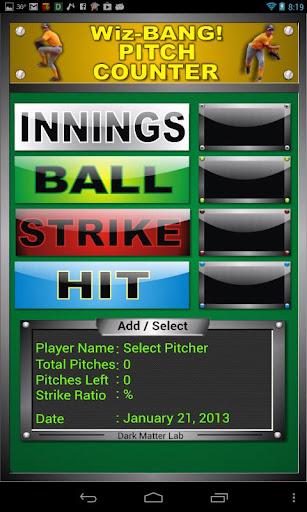 Wiz-BANG Pitch Counter