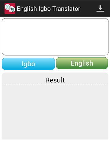 Igbo English Translator