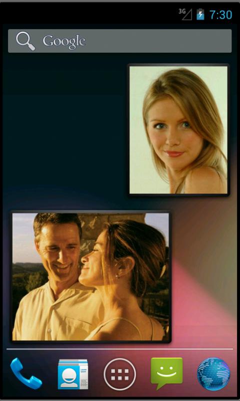 Android application ActivePhoto Widget screenshort