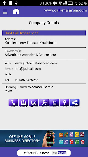 【免費旅遊App】Call Malaysia BusinesDirectory-APP點子