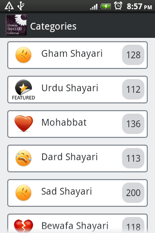 Sad Shayri Collection