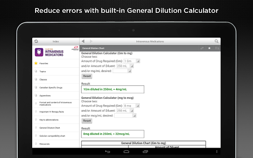 【免費醫療App】Intravenous Medications Gahart-APP點子