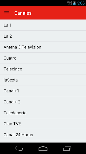 Spanish Television Guide Free