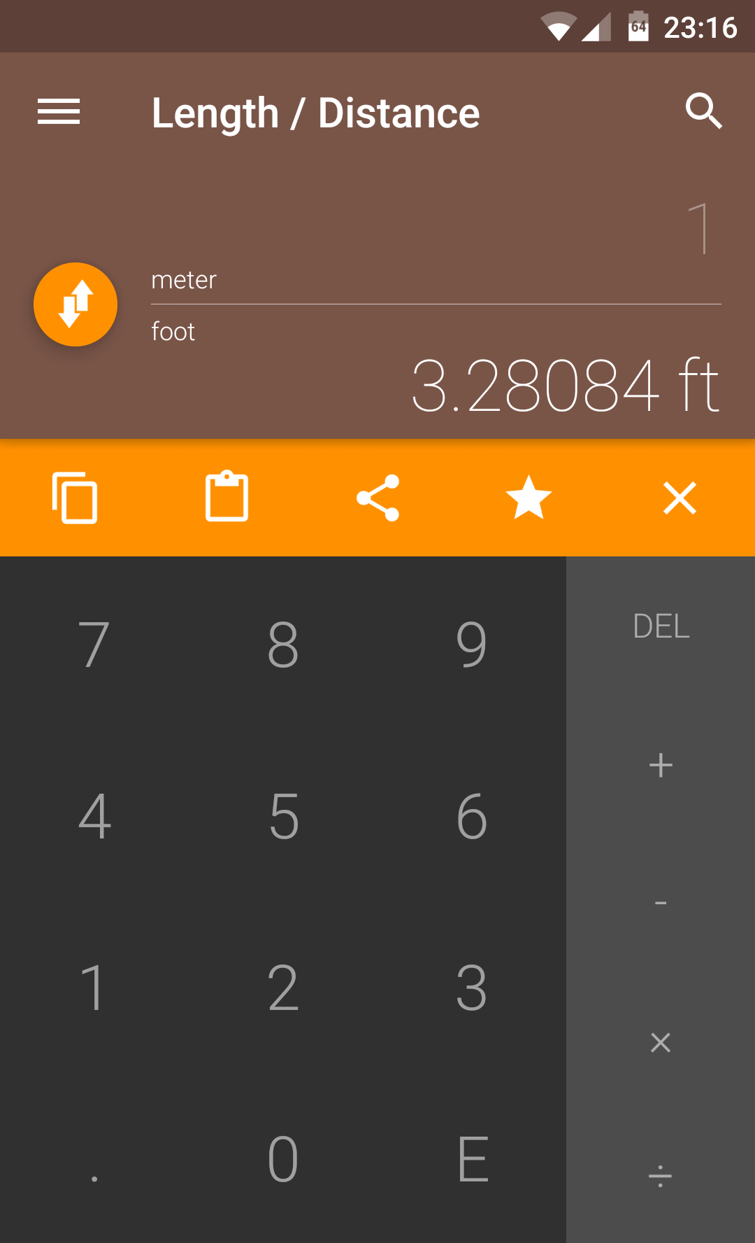 Android application ConvertIt! Pro Unit Converter screenshort