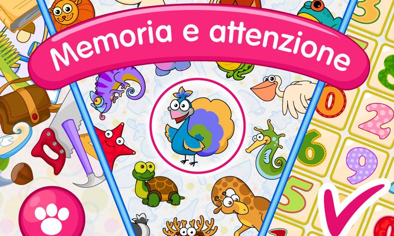 Android application Memory & Attention Training for Kids screenshort