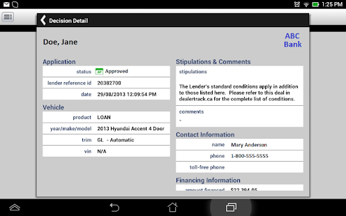 Dealertrack Mobile (Canada) Screenshots 2