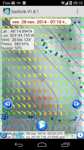 Marine Weather SailGrib