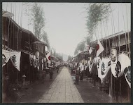 Straatversiering in Kyoto