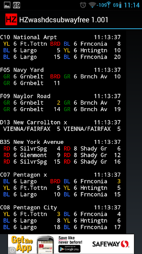 【免費交通運輸App】HZwashdcsubwayfree-APP點子