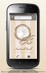 How to install イニシャルB☆姫系アナログ時計ウィジェット 1.0 apk for android