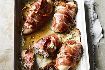Chicken stuffed with goat’s cheese & tarragon