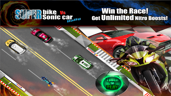 【免費賽車遊戲App】Superbike Vs Super Sonic Car-APP點子