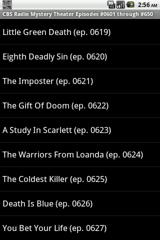 【免費音樂App】CBS Radio Mystery Theater V.13-APP點子